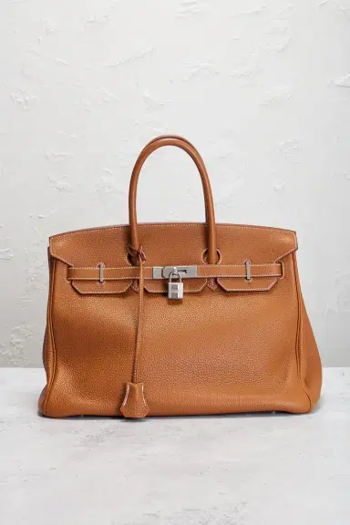 FWRD Renew Hermes Togo Birkin 35 Handbag | Thumbnail 4