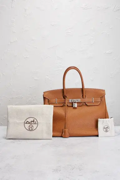 FWRD Renew Hermes Togo Birkin 35 Handbag | Thumbnail 10
