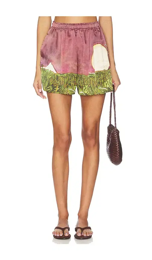 Donde Esteban La Sierra Silk Shorts
