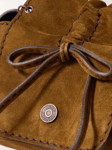 Acne Studios Suede Shoulder Bag | Thumbnail 4 Acne Studios Suede Shoulder Bag | Thumbnail 4