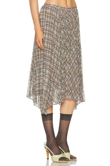 Acne Studios Ibo Pleated Skirt | Thumbnail 2