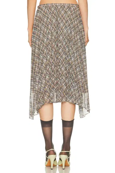Acne Studios Ibo Pleated Skirt | Thumbnail 4