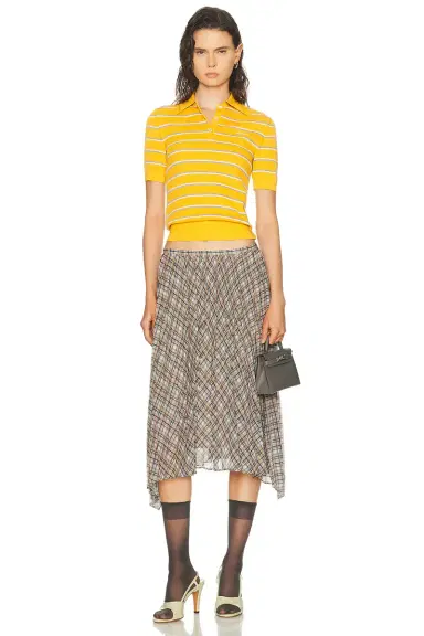Acne Studios Ibo Pleated Skirt | Thumbnail 5