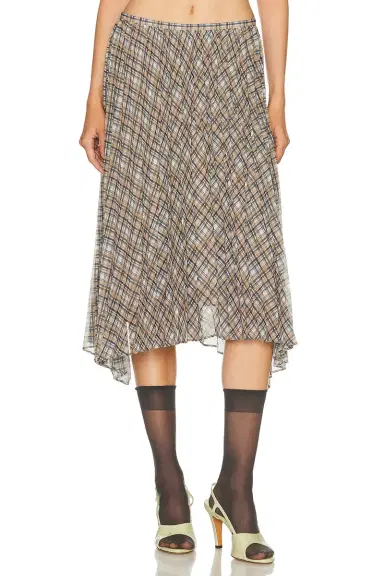Acne Studios Ibo Pleated Skirt | Thumbnail 1