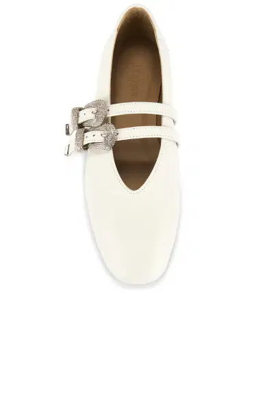 Le Monde Béryl Claudia Western Buckle Ballet Slipper | Thumbnail 4