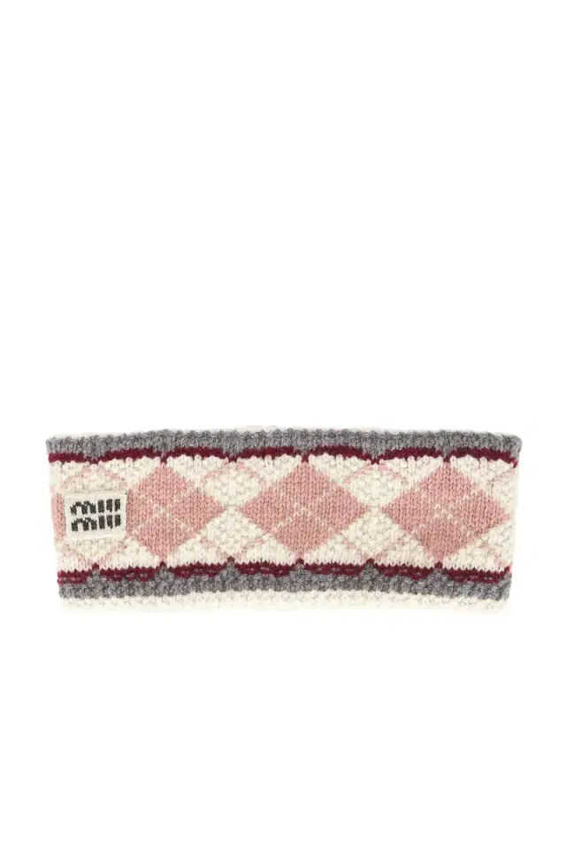 Miu Miu Jacquard Cashwool