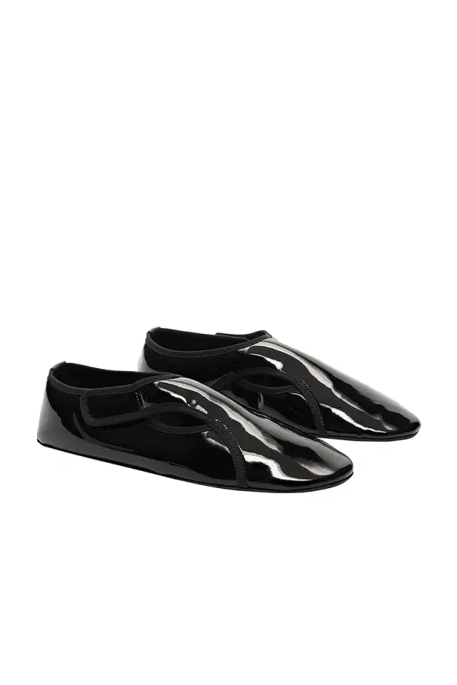 ALAÏA ALAΪA Patent Slippers