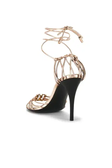 Saint Laurent Babylone Sandal | Thumbnail 3 Saint Laurent Babylone Sandal | Thumbnail 3