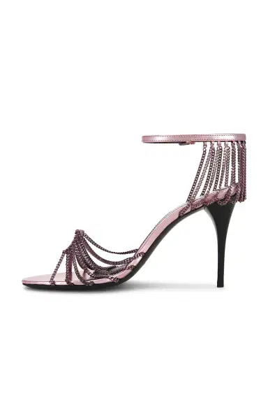 Saint Laurent Babylone Chain Sandal | Thumbnail 5 Saint Laurent Babylone Chain Sandal | Thumbnail 5
