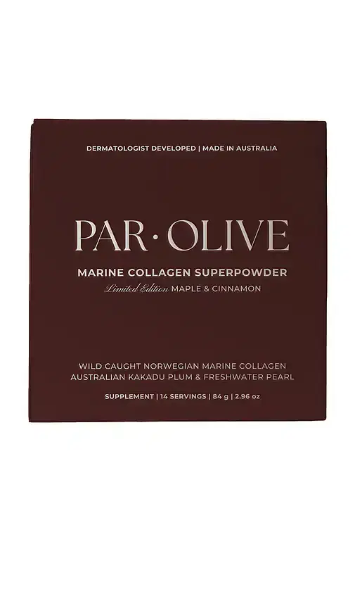Par Olive Maple & Cinnamon Pearl Marine Collagen Superpowder Travel Set