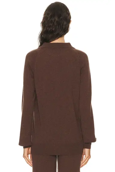 AMIYA Heritage Travel Polo Sweater | Thumbnail 3 AMIYA Heritage Travel Polo Sweater | Thumbnail 3