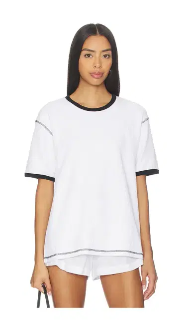 Aya Muse Waffle T Shirt | Thumbnail 1 Aya Muse Waffle T Shirt | Thumbnail 1