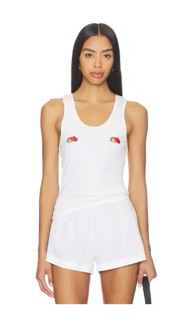 HOMMEgirls X Fruit Of The Loom Classic Tank With Double Logo | Thumbnail 1 HOMMEgirls X Fruit Of The Loom Classic Tank With Double Logo | Thumbnail 1