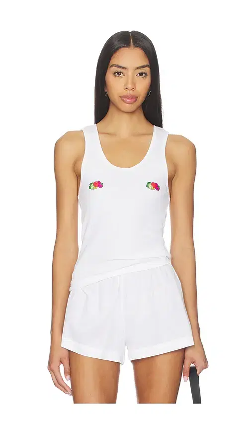 X Fruit Of The Loom Classic Tank With Double Logo