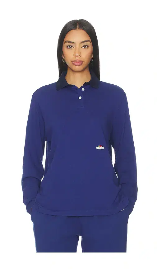 X Fruit Of The Loom Long Sleeve Polo