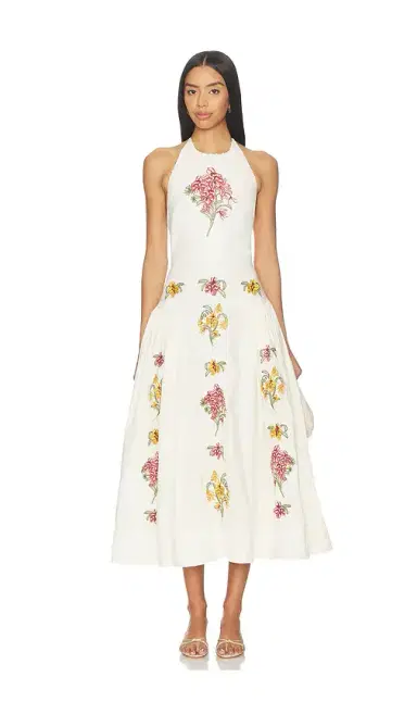 Agua by Agua Bendita Balsa Midi Dress | Thumbnail 1 Agua by Agua Bendita Balsa Midi Dress | Thumbnail 1