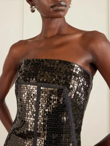 Rick Owens Sequined Denim Top | Thumbnail 4 Rick Owens Sequined Denim Top | Thumbnail 4