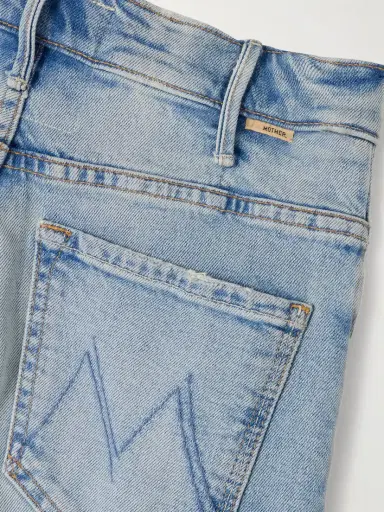 Mother The Hustler Roller Sneak High-rise Wide-leg Jeans | Thumbnail 6