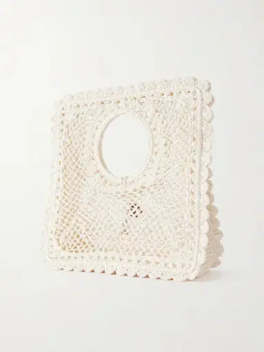 Jacquemus La Spiaggia Embellished Raffia-effect Bag | Thumbnail 4 Jacquemus La Spiaggia Embellished Raffia-effect Bag | Thumbnail 4