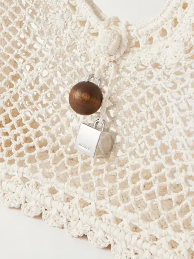 Jacquemus La Spiaggia Embellished Raffia-effect Bag | Thumbnail 5 Jacquemus La Spiaggia Embellished Raffia-effect Bag | Thumbnail 5