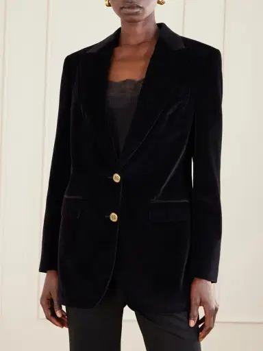 Dolce & Gabbana Cotton-velvet Blazer | Thumbnail 3 Dolce & Gabbana Cotton-velvet Blazer | Thumbnail 3