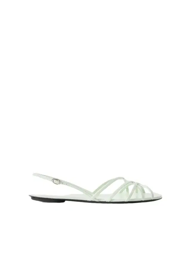 Uma Leather Slingback Sandals