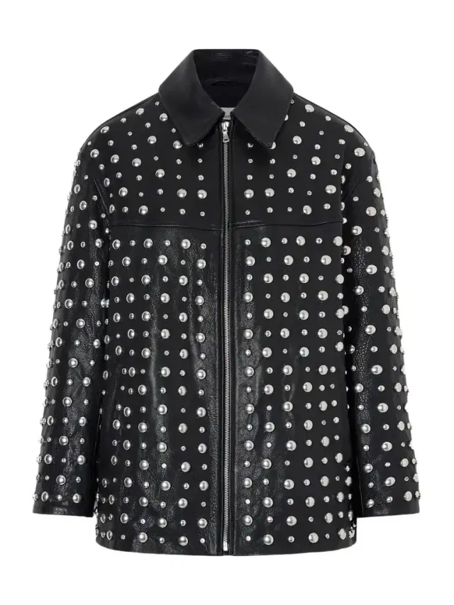 Studded Leather Jacket