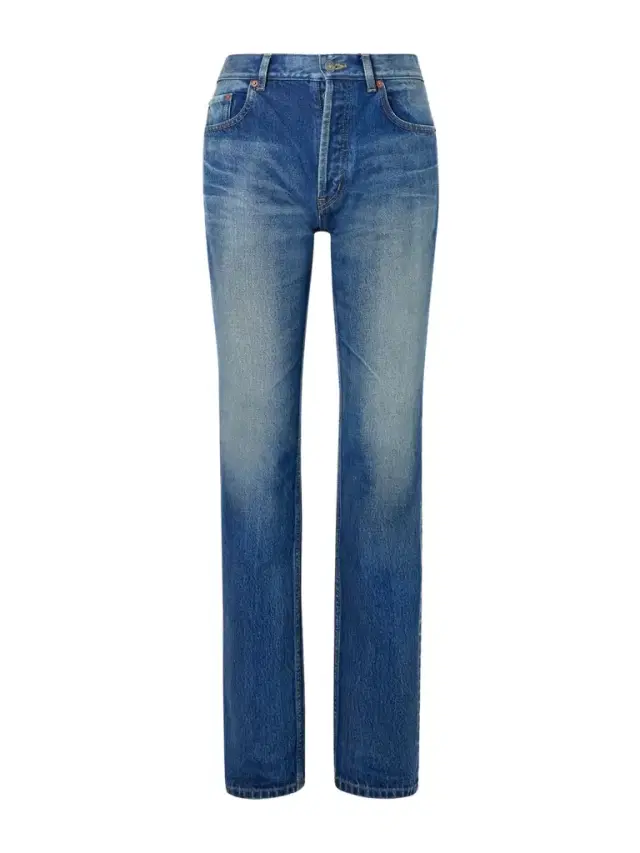 Cropped High-rise Straight-leg Jeans