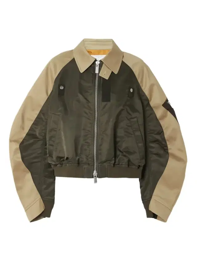 Oversized Cotton-canvas And Shell Bomber Jacket