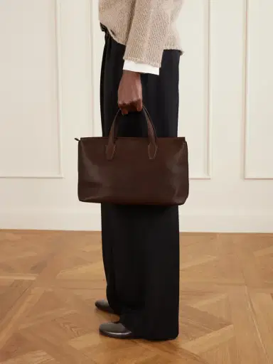 The Row Marcel Textured-leather Tote Bag | Thumbnail 2