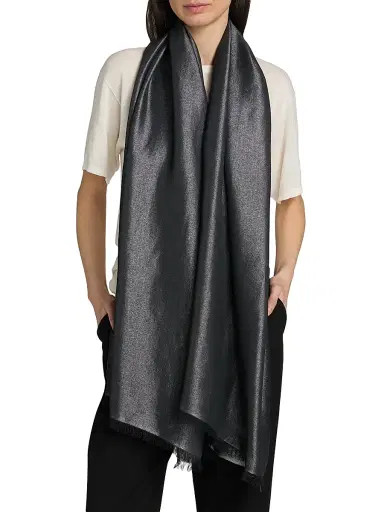 Carolyn Rowan Collection Women's Metallic Scarf | Thumbnail 2