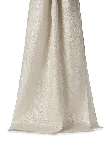 Brunello Cucinelli Women's Cashmere and Silk Sparkling Scarf - Pearl Grey | Thumbnail 3
