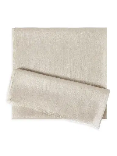 Brunello Cucinelli Women's Cashmere and Silk Sparkling Scarf - Pearl Grey | Thumbnail 1
