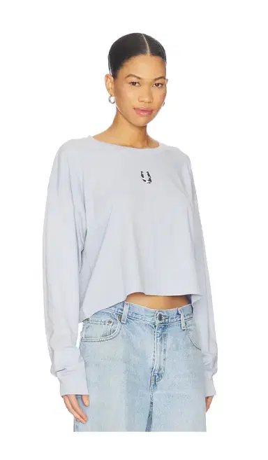 DAYDREAMER Cow Pattern Horseshoe Meet & Greet Long Sleeve Top | Thumbnail 2 DAYDREAMER Cow Pattern Horseshoe Meet & Greet Long Sleeve Top | Thumbnail 2