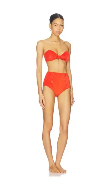 Lisa Marie Fernandez Poppy High Waist Bikini Set | Thumbnail 2 Lisa Marie Fernandez Poppy High Waist Bikini Set | Thumbnail 2