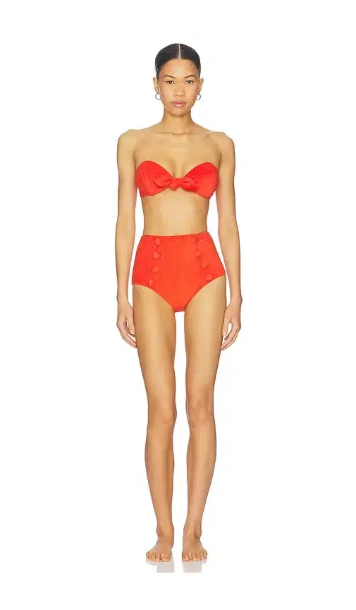 Poppy High Waist Bikini Set