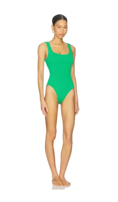 Hunza G Square Neck One Piece Swimsuit | Thumbnail 2