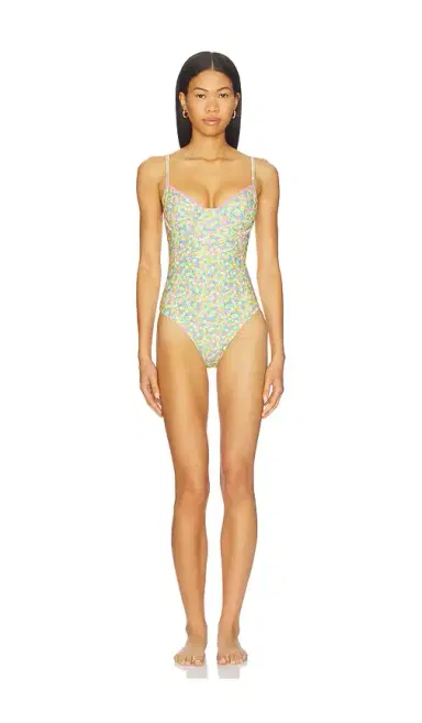 Kulani Kinis Decorative Underwire Cheeky One Piece | Thumbnail 1 Kulani Kinis Decorative Underwire Cheeky One Piece | Thumbnail 1