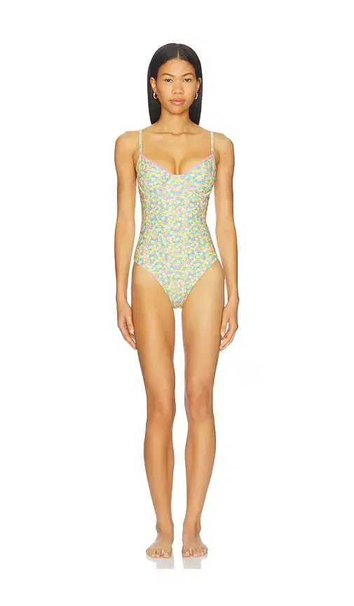Kulani Kinis Decorative Underwire Cheeky One Piece