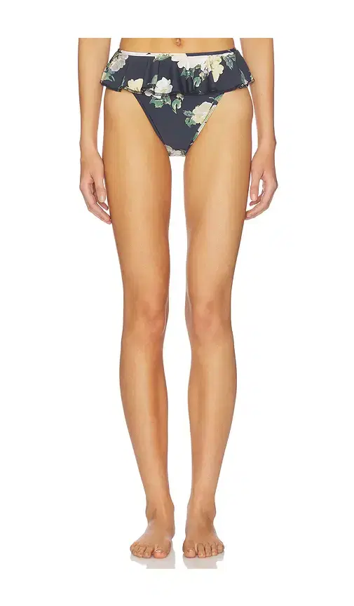 Tamarindo Ruffle High Waist Bikini Bottom