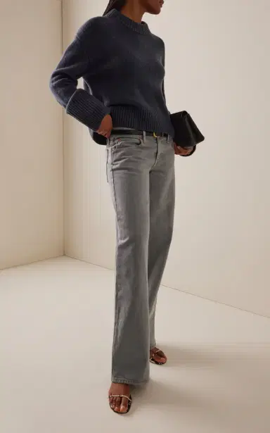 SLVRLAKE Lexi Rigid Low-Rise Wide-Leg Jeans | Thumbnail 2 SLVRLAKE Lexi Rigid Low-Rise Wide-Leg Jeans | Thumbnail 2