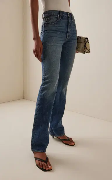 SLVRLAKE Jade Rigid High-Rise Slim Bootcut Jeans | Thumbnail 3 SLVRLAKE Jade Rigid High-Rise Slim Bootcut Jeans | Thumbnail 3