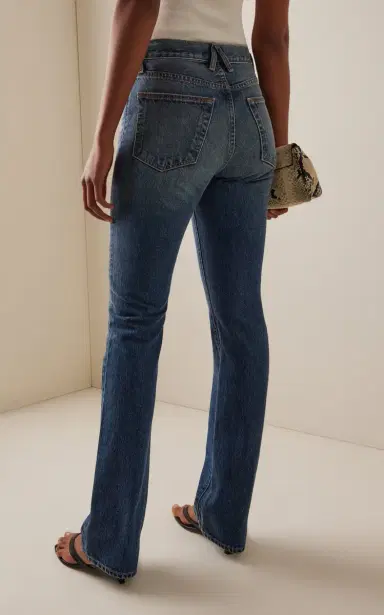 SLVRLAKE Jade Rigid High-Rise Slim Bootcut Jeans | Thumbnail 4 SLVRLAKE Jade Rigid High-Rise Slim Bootcut Jeans | Thumbnail 4