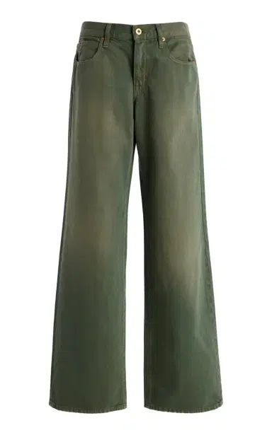 SLVRLAKE Mica Rigid Low-Rise Wide-Leg Jeans | Thumbnail 3