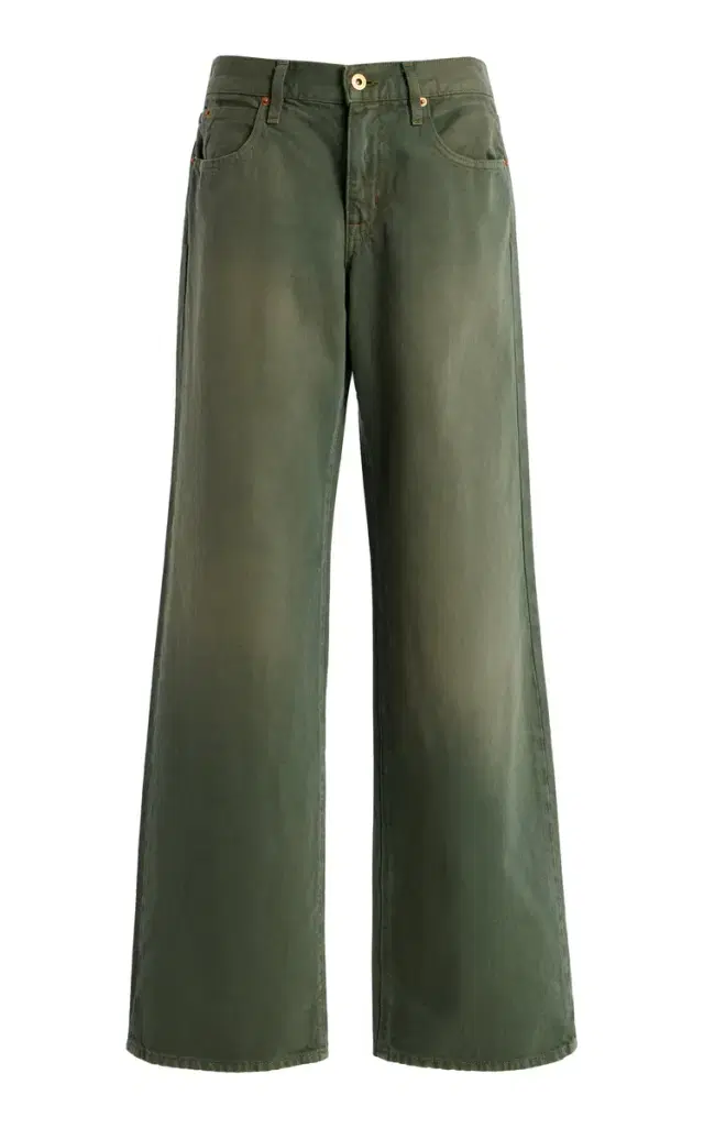 Mica Rigid Low-Rise Wide-Leg Jeans