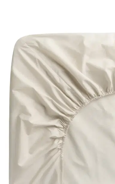 Nordic Knots Exclusive Percale Fitted Queen Sheet - Light Blue | Thumbnail 3