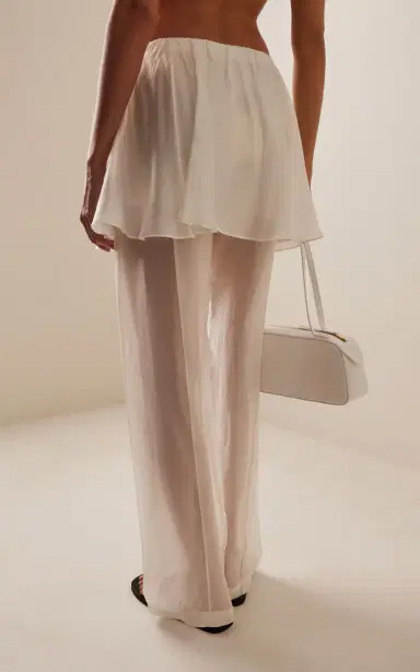 The Garment Gilian Skirt-Overlay Organza Peplum Pants | Thumbnail 4 The Garment Gilian Skirt-Overlay Organza Peplum Pants | Thumbnail 4