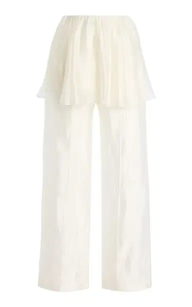 The Garment Gilian Skirt-Overlay Organza Peplum Pants | Thumbnail 7 The Garment Gilian Skirt-Overlay Organza Peplum Pants | Thumbnail 7
