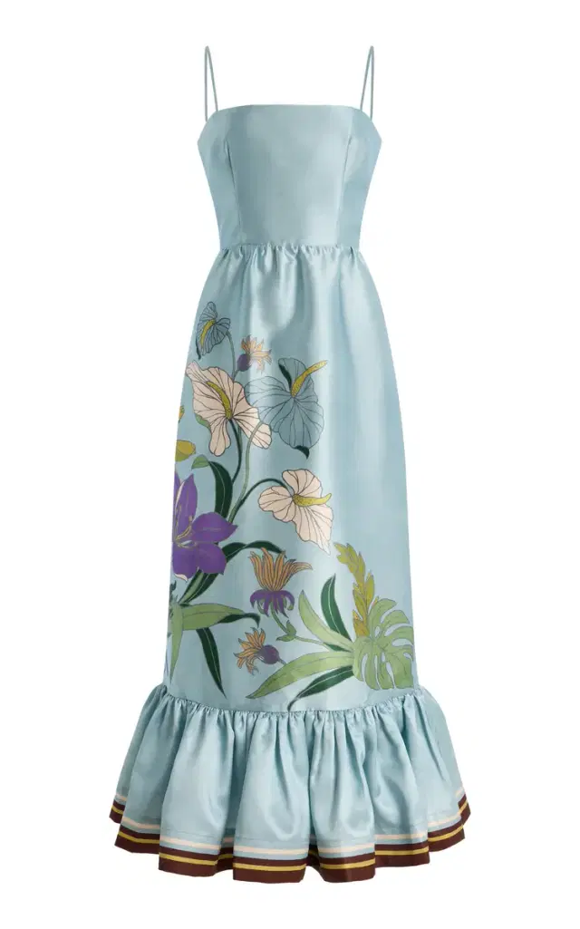 Alfie Taffeta Midi Dress