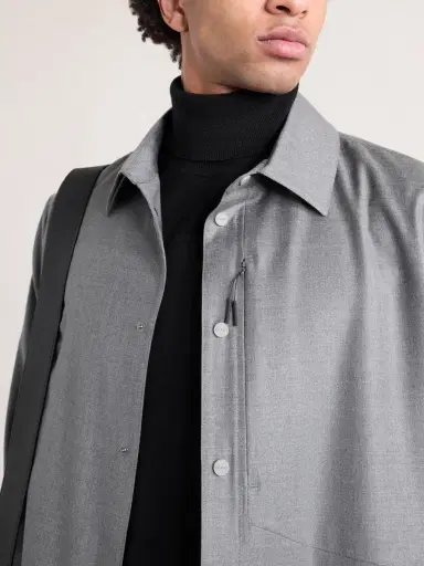 Sease New Gate Virgin Wool Shirt - Men | Thumbnail 5
